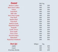 Grover Sweet 24x7 menu 2