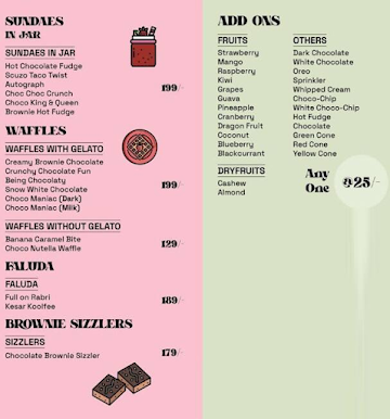 Soryash Foods (Atulay Shoppe) menu 