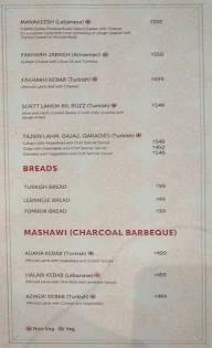 Levant menu 4