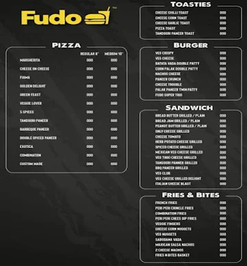 Fudo menu 