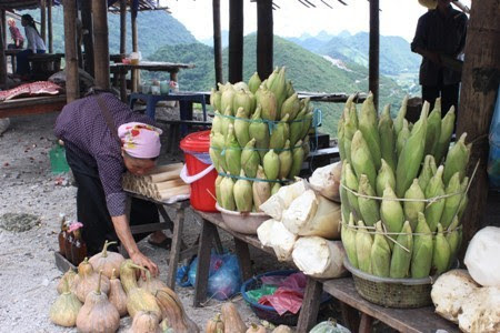 Lên đèo Thung Khe nhớ thưởng thức ngô nếp luộc 2