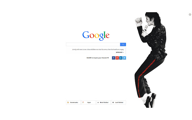 Michael Jackson New Tab