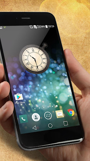 Vintage Analog Clock Widget