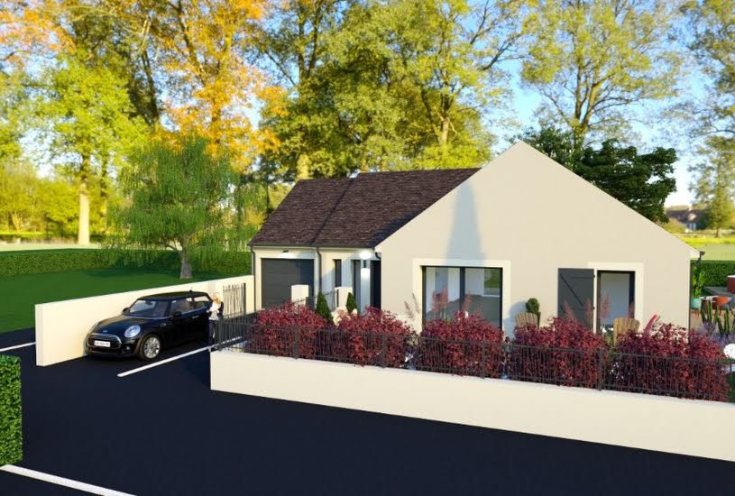  Vente Terrain + Maison - Terrain : 590m² - Maison : 90m² à Ville-Saint-Jacques (77130) 