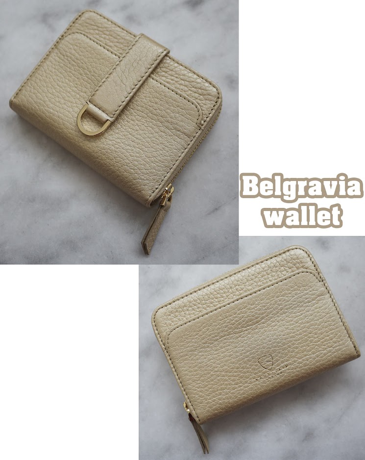 Vaultskin Belgravia - Leather Zipper Wallet with RFID Blocking Black