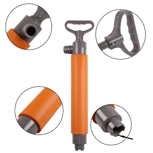 Title 4, Manual Water Pump for Kayak Cabin Drainage. Eff...