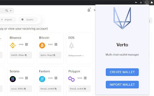 Verto - Multichain Crypto Wallet for DEFI