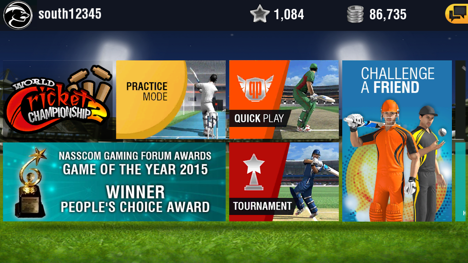  World Cricket Championship 2: captura de tela 