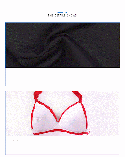 Title 8, Big Breast Bikini Unlined Top Strap Solid Color...