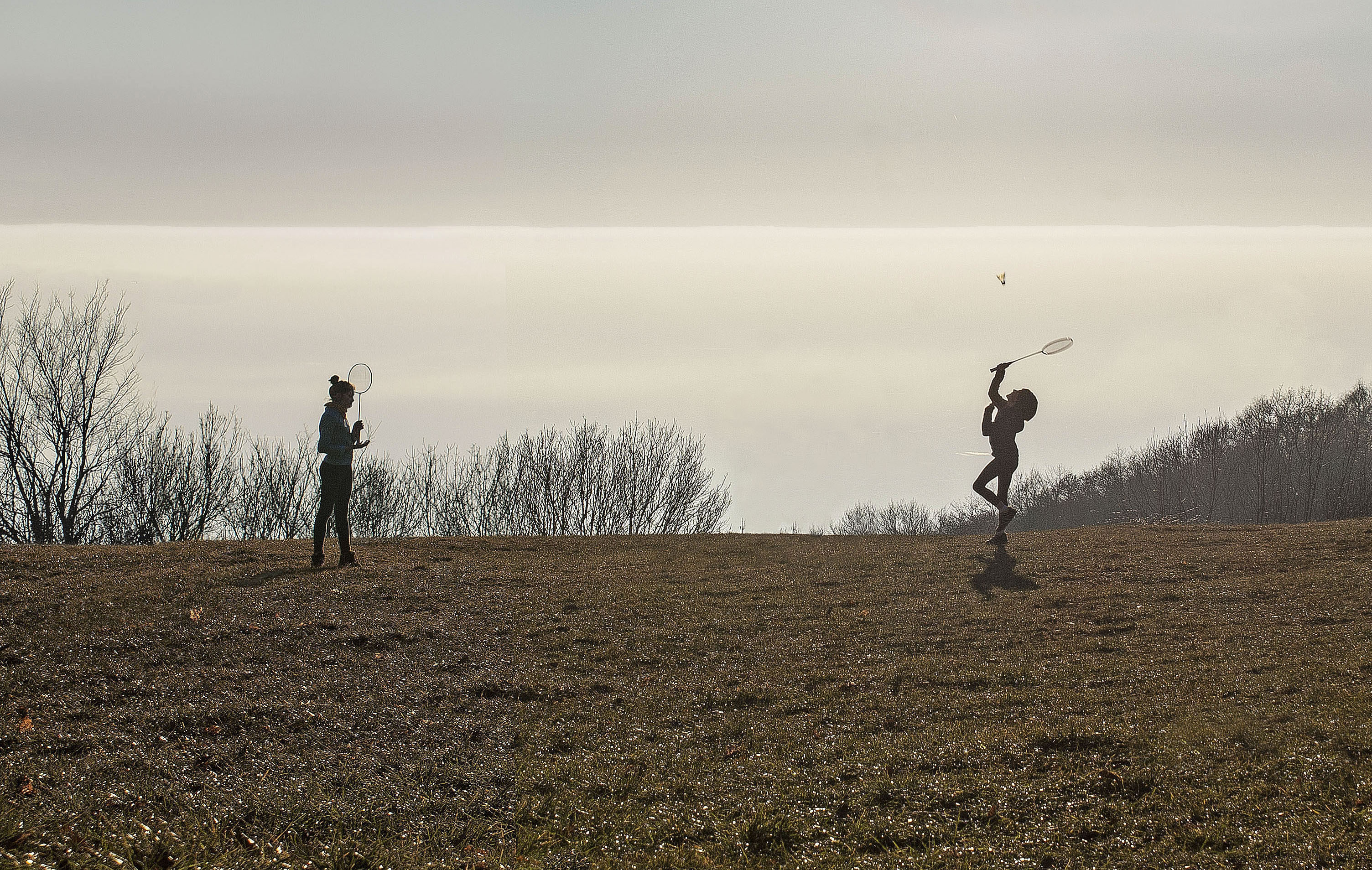 Giochiamo a badminton di mariarosa-bc