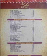 Sai's menu 8