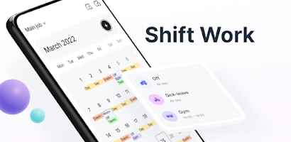 Shift Work Calendar Screenshot