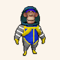 Pixel Radioactive Ape #1