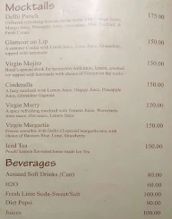 Delhi 15 menu 1