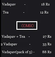 Bhor Vadewale menu 1