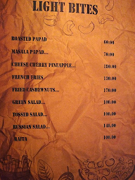 Pelican Pub menu 3