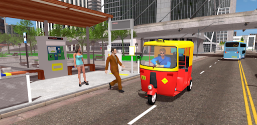 City TukTuk Auto Rickshaw Game