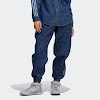 ivy park monogram denim track pants (all gender) dark denim