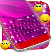 Hot Pink Keyboard  Icon