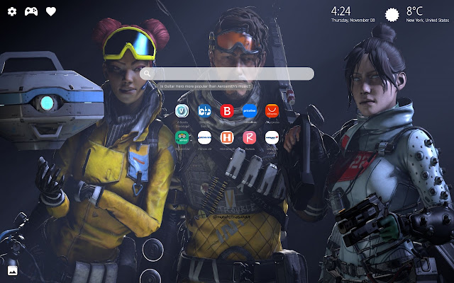 Apex Legends Season 6 New Tab Wallpaper Hd Ddpmbjnmhmcgoeeibodlolccdapabama Extpose