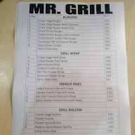 Mr. Grill menu 1