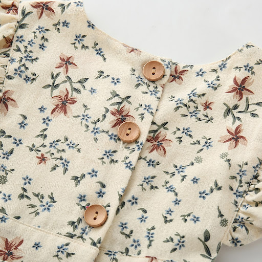 Title 9, Floral dress children princess dress, a beautif...