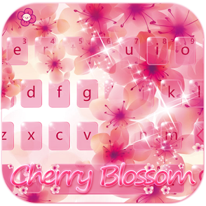 Download Cherry blossom Keyboard Theme For PC Windows and Mac