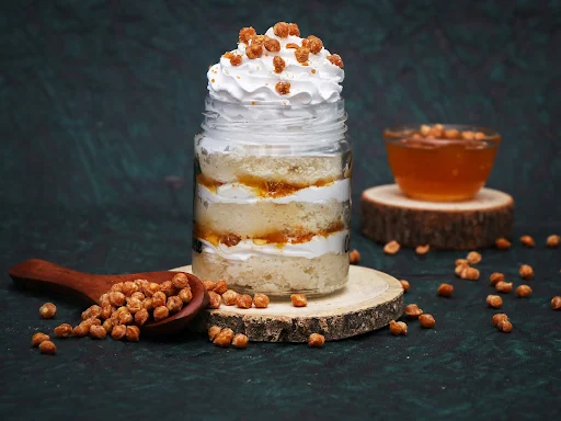 Butterscotch Mini Jar Cake