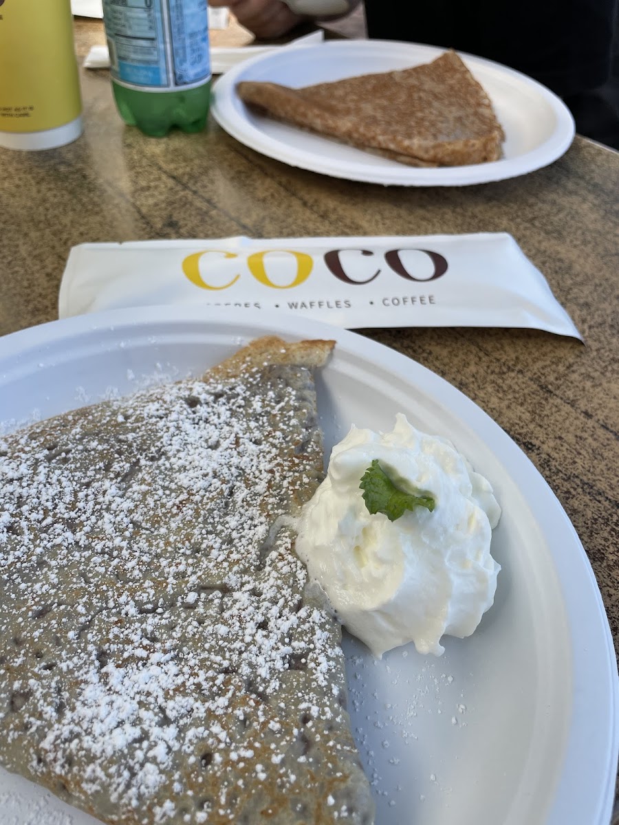 Gluten-Free at CoCo Crêpes, Waffles & Coffee