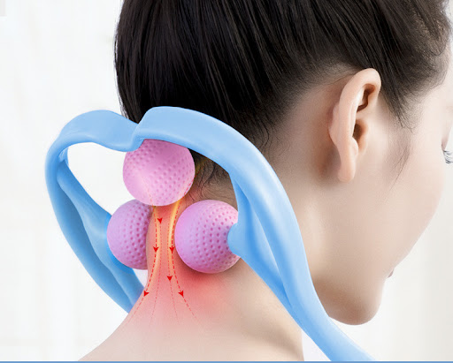 Title 2, Three-Ball Multifunctional Cervical Spine Massa...