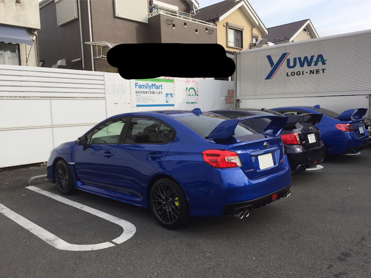 WRX STIのホイール交換・インチアップ・RAYS・アップガレージ横浜町田総本店に関するカスタム事例の投稿画像2枚目