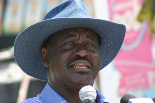 Prime Minister Raila Odinga .photo Elkana Jacob