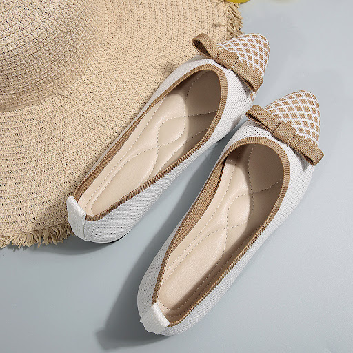 Title 10, Womens Shallow Mouth Fly Woven Shoes, Fashiona...
