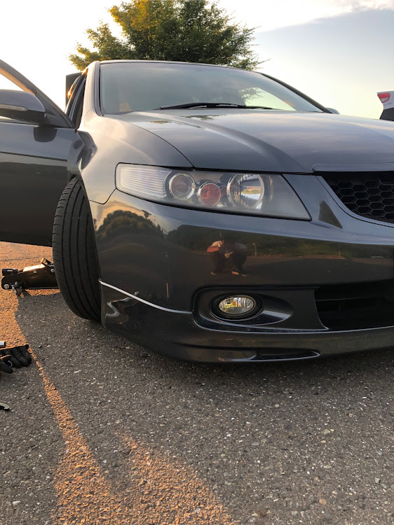 アコードのアコードユーロR・車高調整に関するカスタム事例の投稿画像1枚目
