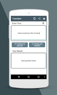 Lastest Spanish English Translator APK