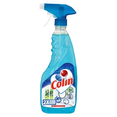 Colin Glass Cleaner Pump 2X More Shine With Shine Boosters - 500 ml