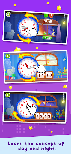 Screenshot Telling Time Academy