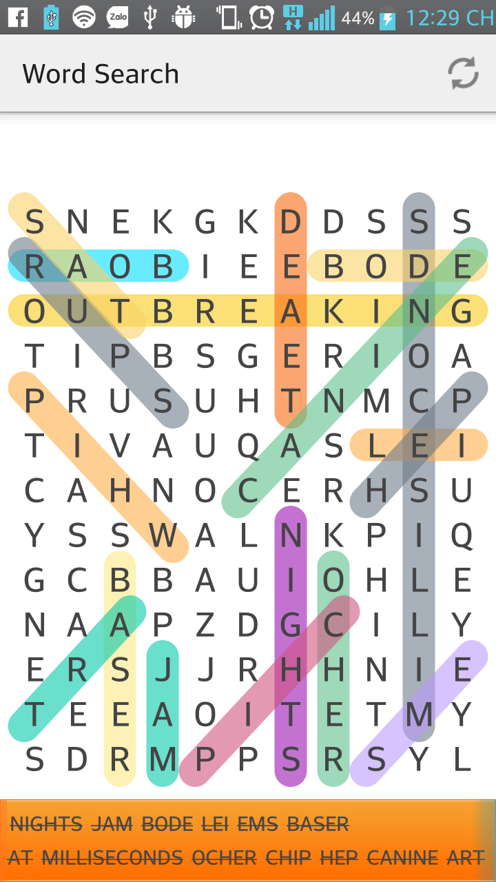 Crossword puzzles: Word finder Screen 2