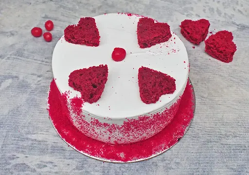 Eggless Red Velvet Cake