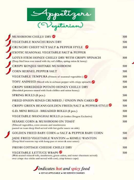 The Golden Dragon menu 4