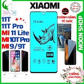 Kính Cường Lực Chống Nhìn Trộm Xiaomi 11T / 11T Pro / Mi 11 Lite [4G, 5G, Ne] / Mi 10T Pro / Mi 9T / Mi 9 - Chống Trộm Tg