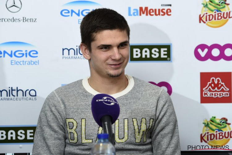 Razvan Marin s'entraine tout seul