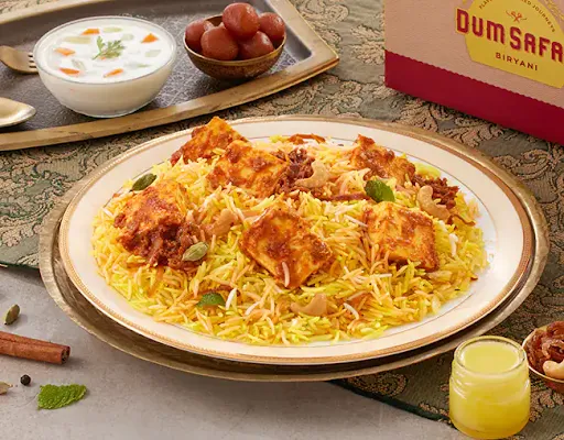 Overload Paneer Tikka Dum Biryani (Serves 1-2)