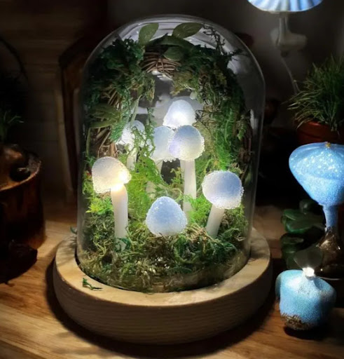 Title 3, Creatieve Kleine Paddestoel Nachtlamp DIY Maak ...