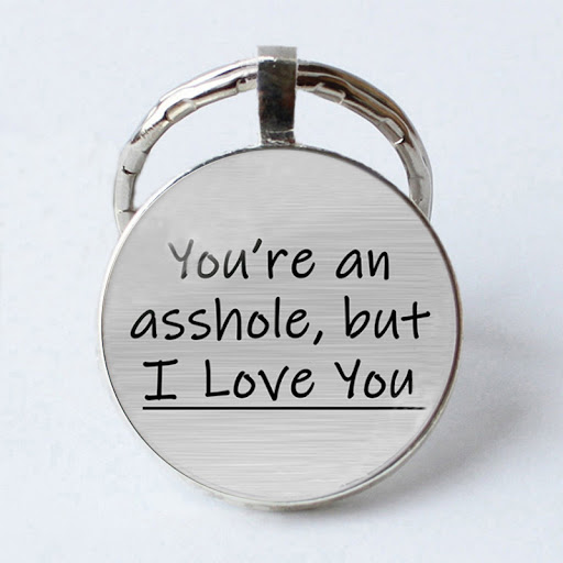 Title 8, Interesting Couple Letters Keychain Personalize...