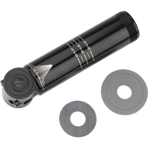 RockShox Rear Shock Damper Body - Bearing Eyelet, 62.5mm w/ Hydraulic Bottom Out, 2.5mm Travel Spacer, Super 