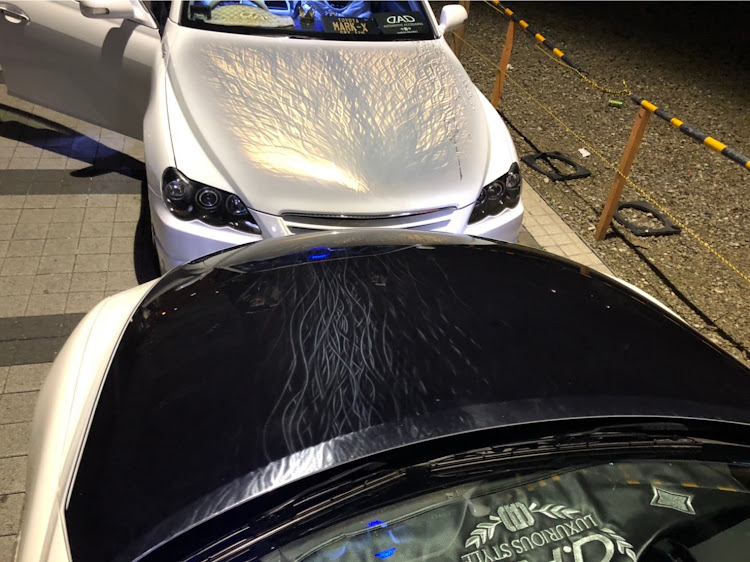 タントカスタムのマークX120・タントカスタムL375s・ドライブ・グダ会・春の交通安全週間に関するカスタム事例の投稿画像6枚目
