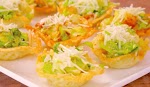 Parmesan Caesar Cups was pinched from <a href="http://www.littlethings.com/parmesan-caesar-cups-recipe/" target="_blank">www.littlethings.com.</a>