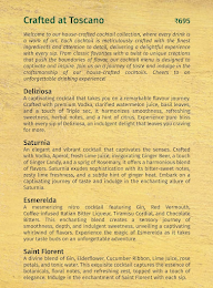 Toscano menu 2