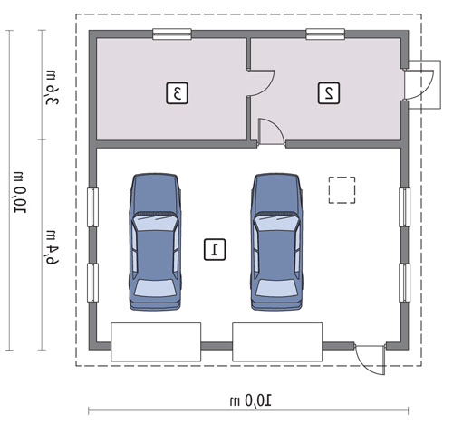 GC44 - Rzut parteru